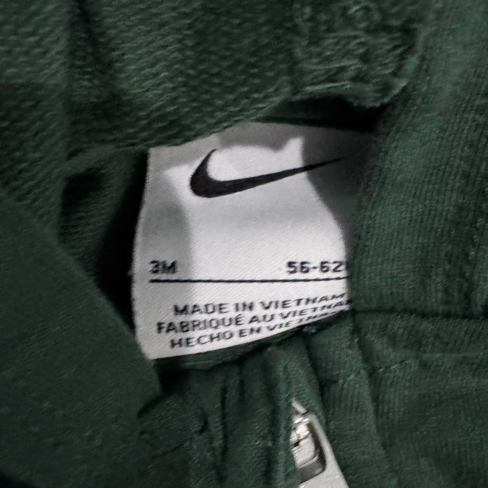 Nike Kids One-Piece Set in Dark Green and Light Blue - Picture 2 of 3